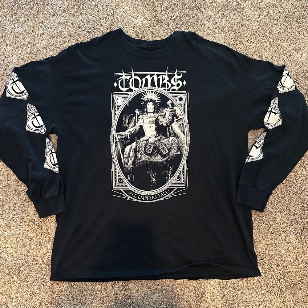 Tombs Band Shirt, Black Metal Post Metal Experimental